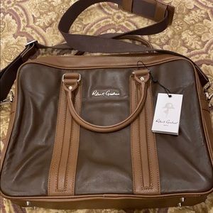 Robert Graham Roman Leather Briefcase